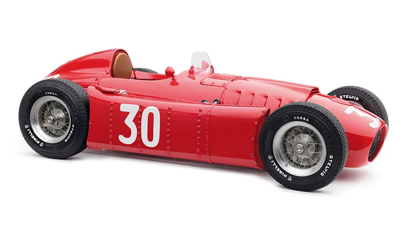 1954-1955 Lancia D50 1955 Monaco GP #30 Eugenio Castellotti Limited Edition to 1500 pieces Worldwide 1/18 Diecast Model Car by CMC