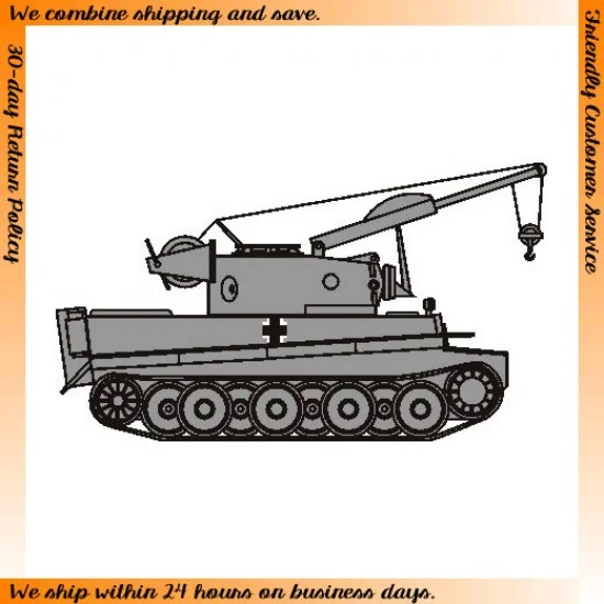 CMK 2010 1/72 Bergetiger Conversion Set for Revell kit - Military Vehicles & Tanks