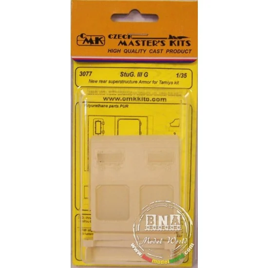 CMK 3077 1/35 StuG.III Ausf G. New Rear Superstructure Armour for Tamiya kit - Military Vehicles & Tanks