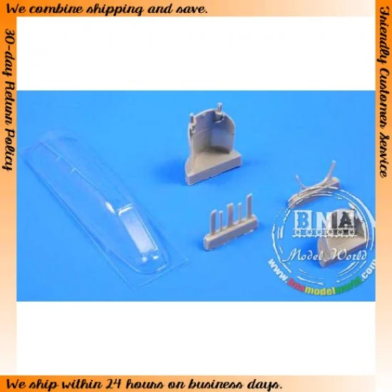 CMK 4233 1/48 BAC TSR-2 Correction Set (Vac-formed Canopy) for Airfix kit