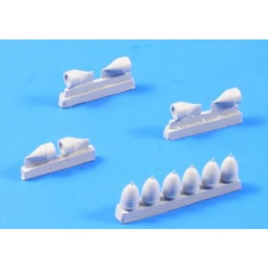 CMK 4270 1/48 WWII Soviet Bombs FAB 100, 100kg (6 pcs) - Model Planes