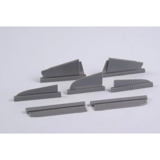 CMK 4369 1/48 J2M3 Raiden (JACK) - Control surface set for Hasegawa kit