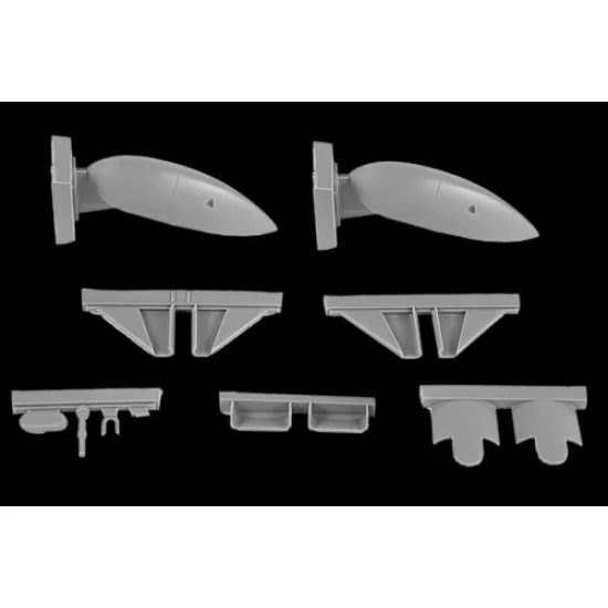 CMK 4383 1/48 Blenheim Mk.I/II Finish AF 1.serie Ski Undercarriage - Fixed Type for Airfix kit