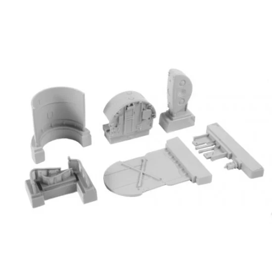 CMK 4394 1/48 Tempest Fuselage Fuel and Oil Tanks - Model Planes