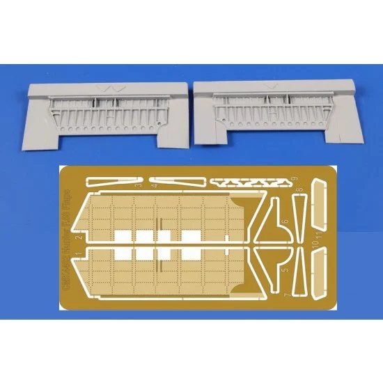 CMK 4402 1/48 Modern Swiss Hawker Hunter F.58A Flaps Correction Set for Airfix kits - Model Planes