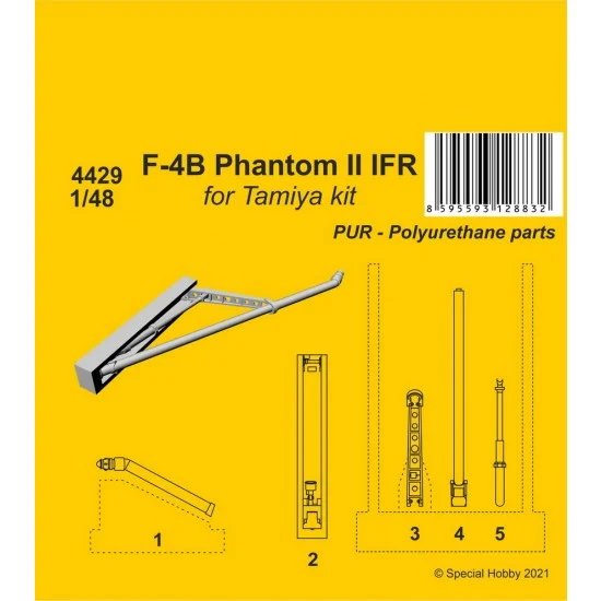 CMK 4429 1/48 Modern US F-4B Phantom IFR for Tamiya kits