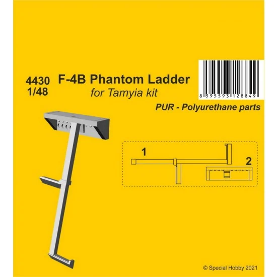 CMK 4430 1/48 Modern US F-4B Phantom Ladder for Tamiya kits