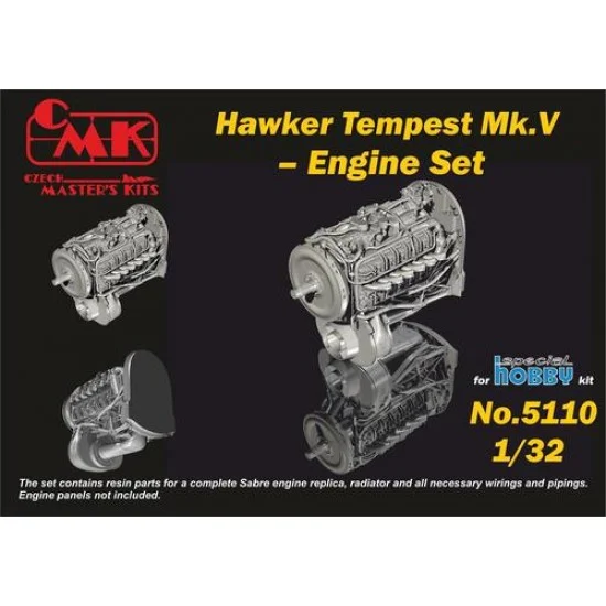 CMK 5110 1/32 Tempest - Engine Set for Special Hobby kit