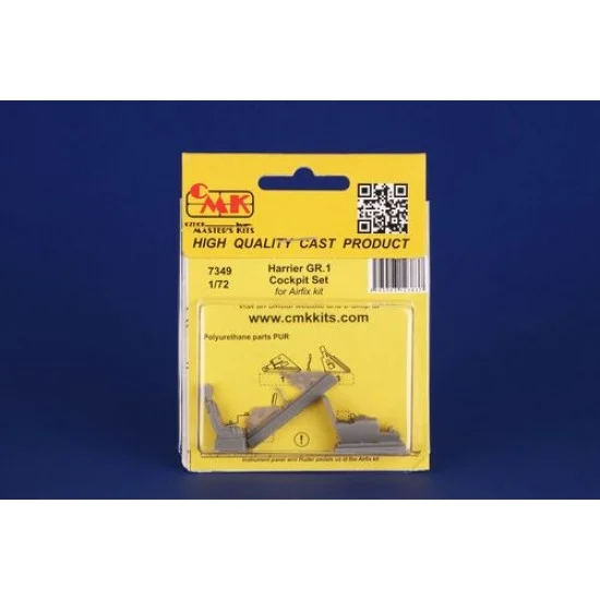 CMK 7349 1/72 Harrier GR.1 - Cockpit set for Airfix kit