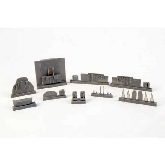 CMK 7380 1/72 Boeing B-17G Flying Fortress Cockpit Set for Airfix kits