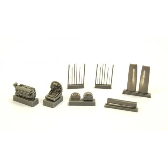 CMK 7388 1/72 P-40E/K - Engine Set for Special Hobby kit