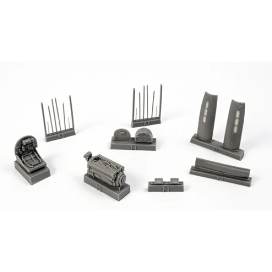 CMK 7390 1/72 P-40N Engine Set, for Special Hobby kit