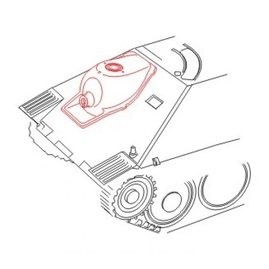 CMK B48054 1/48 Jagdpanzer 38 Hetzer - Gun Mantlet LATE Production for Tamiya kits