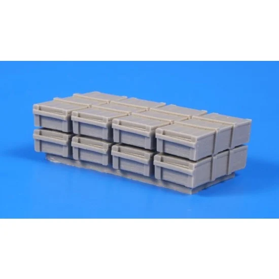 CMK B48098 1/48 88mm Flak Ammo Boxes/Opel Blitz Load set for Tamiya kits - Military Vehicles & Tanks