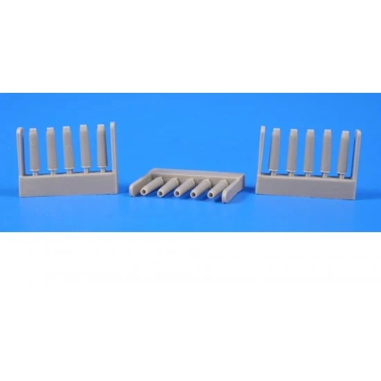 CMK B48099 1/48 WWII German 88mm Flak Ammo Spent Cartridges (15ks) - Military Vehicles & Tanks