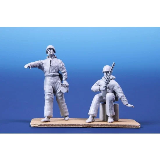 CMK F48294 1/48 Soviet Tank Desant Troops, part 2 (2 figures) - Model Figures