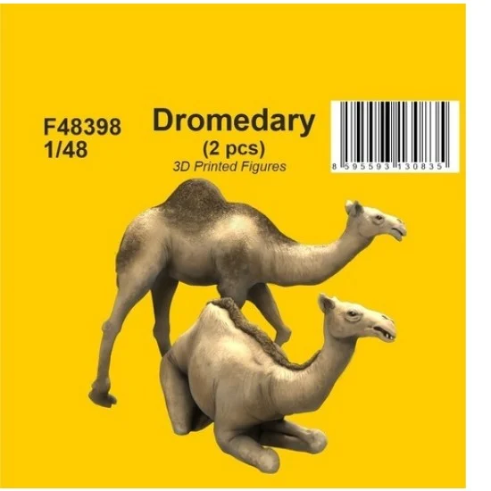 CMK F48398 1/48 Dromedary (2pcs) - Scenics & Diorama