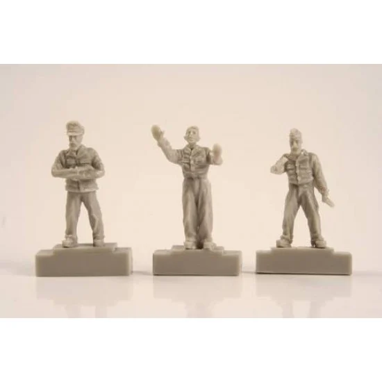 CMK F72253 1/72 U-Boat Type U-IX Crew in Command Section for Revell kit (3 Figures)