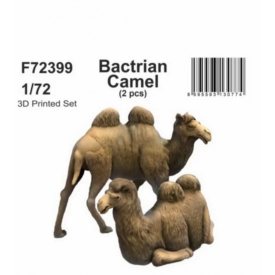 CMK F72399 1/72 Bactrian Camel (2pcs) - Scenics & Diorama