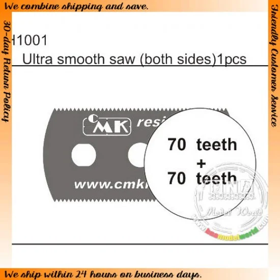 CMK H1001 Ultra Smooth Saw (both sides) 1pc - Hobby Tools & Supplies