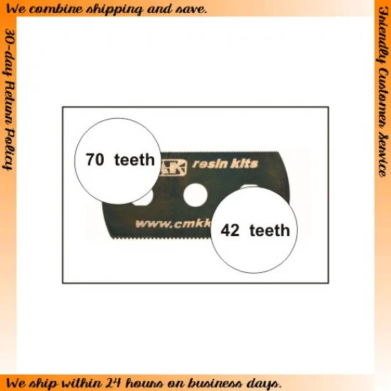 CMK H1004 Ultra Smooth and Extra Smooth Saw (2 sides) 5pcs - Hobby Tools & Supplies