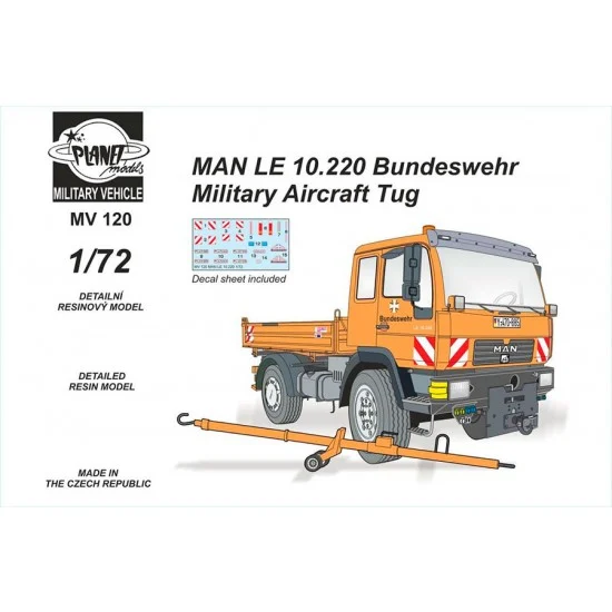 CMK MV120 1/72 MAN LE 10.220 Bundeswehr Military Aircraft Tug full resin kit - Military Vehicles & Tanks