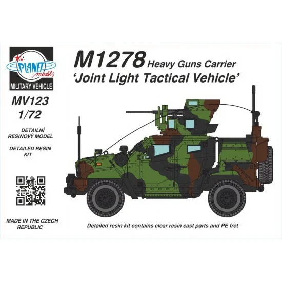 CMK MV123 1/72 M1278 Heavy Guns Carrier Joint Light Tactical Vehicle - Military Vehicles & Tanks