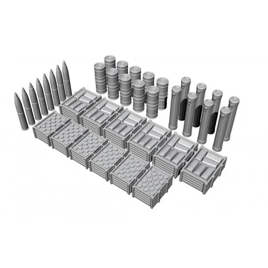 CMK N72028 1/72 U-Boot VII-IX Ammo and Food Supplies for Revell kits