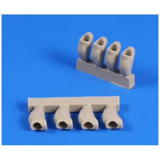 CMK NS012 1/200 Primary Armament Blast Bags (8pcs) for Trumpeter kits - Model Ships & Boats