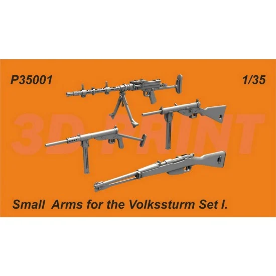 CMK P35001 1/35 Small Arms for the Volkssturm Set #I - Model Figures