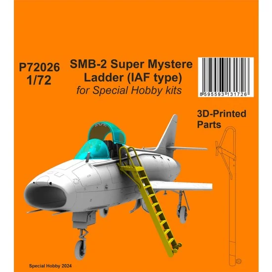 CMK P72026 1/72 Modern Israeli SMB-2 Super Mystere Ladder (IAF type) for Special Hobby kits