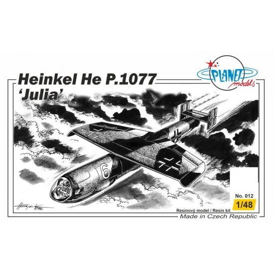 CMK PLT012 1/48 Heinkel He P.1077 ''Julia'' Full Resin kit - Model Planes