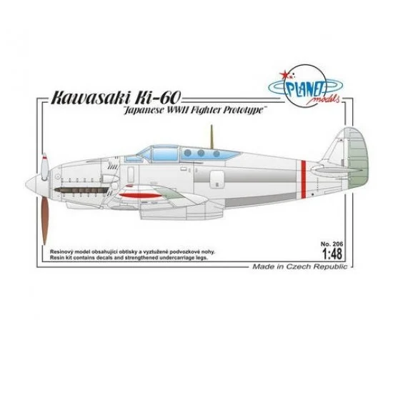 CMK PLT206 1/48 Kawasaki Ki-60 Full resin kit