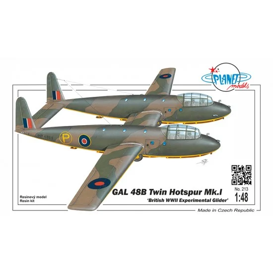 CMK PLT213 1/48 WWII British GAL 48B Twin Hotspur Mk.I - Model Planes