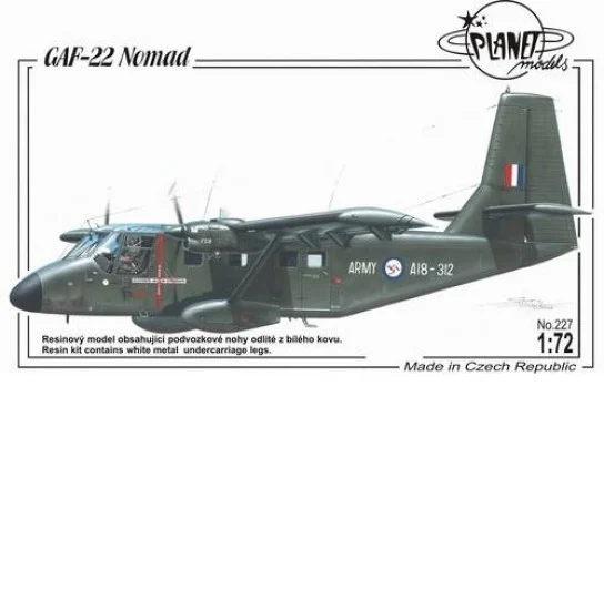 CMK PLT227 1/72 Australian GAF-22 Nomad Full resin kit