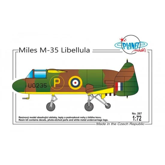 CMK PLT267 1/72 Miles M.35 Libellula Full resin kit - Model Planes