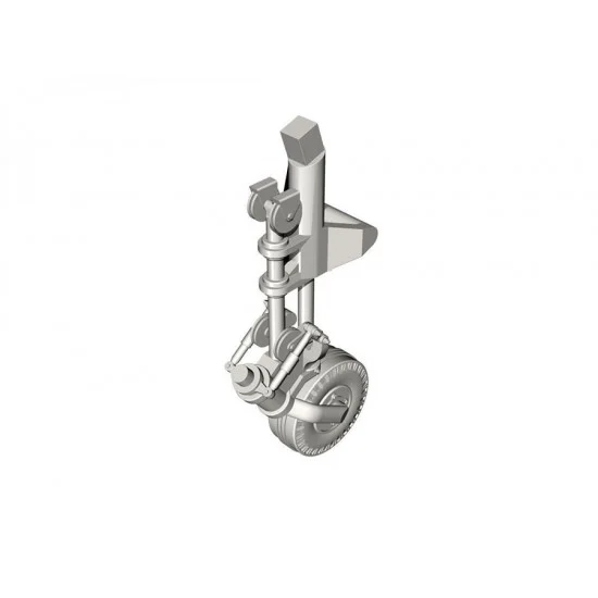 CMK Q32322 1/32 P-51D Mustang Tail Wheel with Strengthened Leg for Revell kit