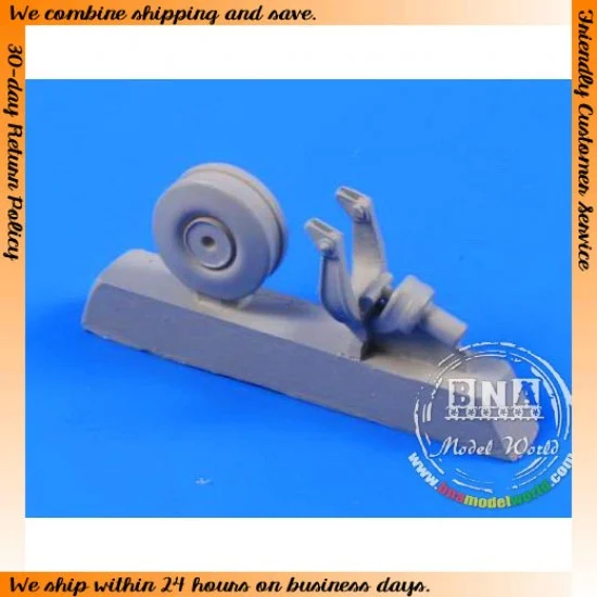 CMK Q48114 1/48 WWII British De Havilland Mosquito Tail Wheel Strut (incl.wheel) for Tamiya - Model Planes