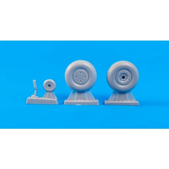 CMK Q48272 1/48 Boomerang/Wirraway Wheels for Special Hobby kits - Model Planes