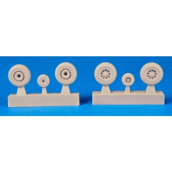 CMK Q72251 1/72 Mirage F.1 Wheels set for Special Hobby/Hasegawa/Esci kits - Model Planes