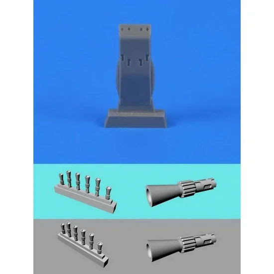 CMK Q72258 1/72 Blenheim Mk.IF Correction Dset (ventral gun pack) for Airfix kits - Model Planes