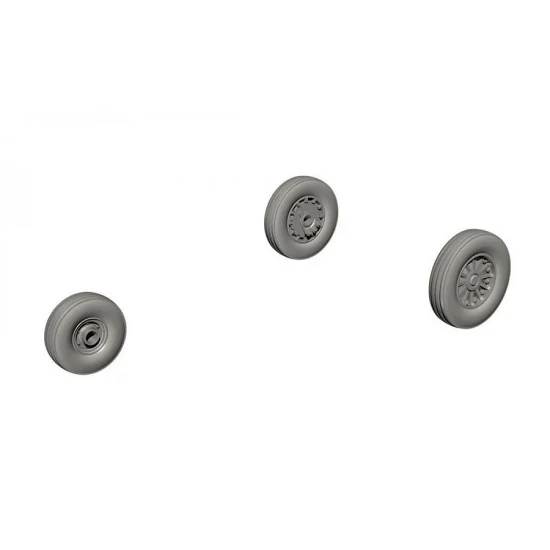 CMK Q72307 1/72 A-4A/ B/C(early) Skyhawk Wheels (early with spoke type hubs) for Fujimi kits