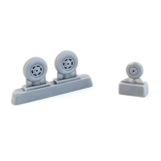 CMK Q72325 1/72 Vampire Mk.5/9/T.11 Mainwheels and Nosewheel for Special Hobby/Airfix kits - Model Planes