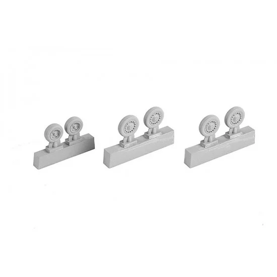 CMK Q72345 1/72 SAAB Viggen Wheels - Model Planes