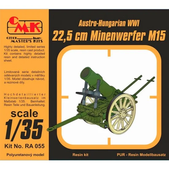 CMK RA055 1/35 22.5 cm Minenwerfer M.15 - Military Vehicles & Tanks