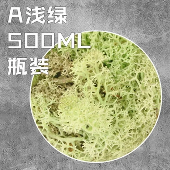COR Make CJ2003A Ground Cover Grass/Shrub/Thorns Ver. A Light Green (500ml) - Scenics & Diorama
