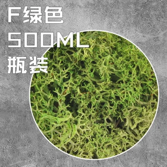 COR Make CJ2003F Ground Cover Grass/Shrub/Thorns Ver. F Green (500ml) - Scenics & Diorama