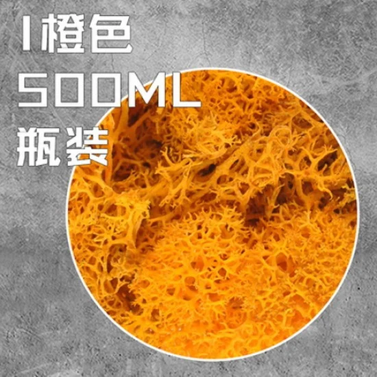 COR Make CJ2003I Ground Cover Grass/Shrub/Thorns Ver. I Orange (500ml) - Scenics & Diorama