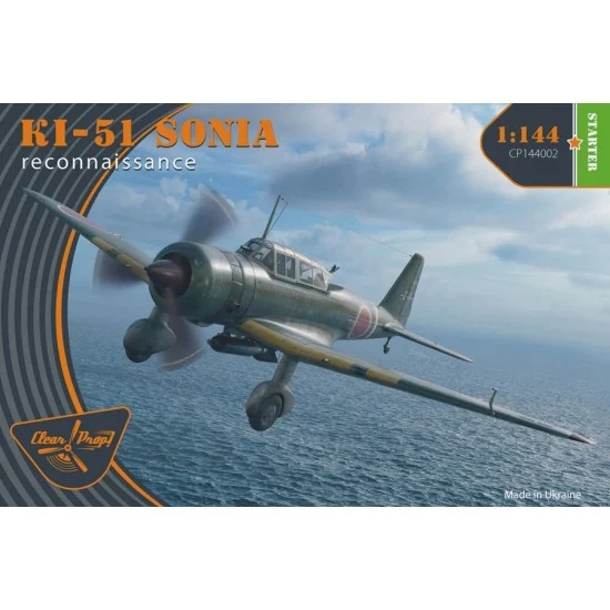 Clear Prop 144002 1/144 Mitsubishi Ki-51 Sonia Reconnaissance Starter Kit