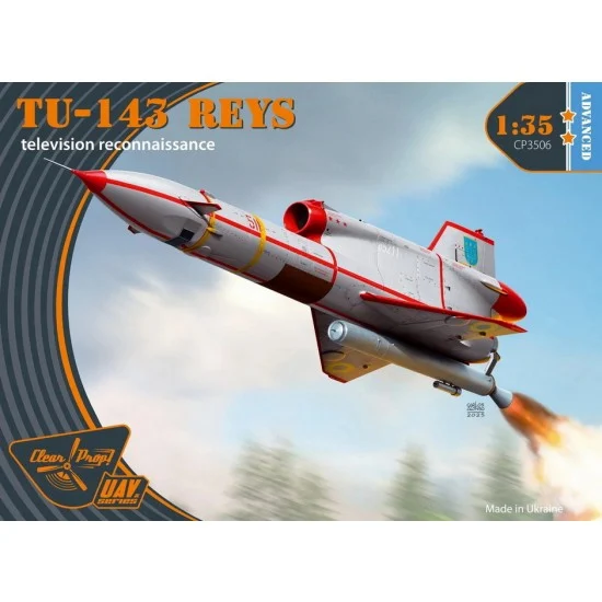 Clear Prop 3506 1/35 Tu-143 Reys Television Reconnaissance Advanced Kit
